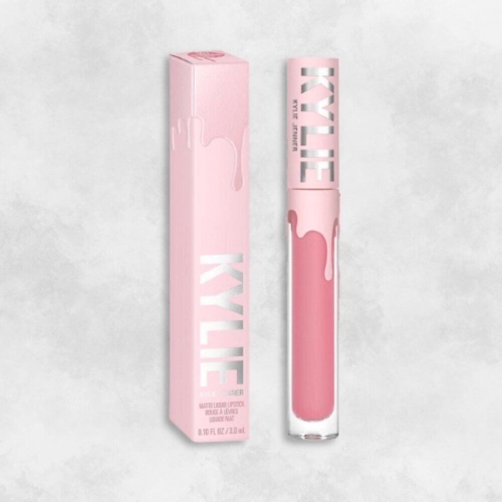 Kylie Cosmetics Liquid Lipstick Bold Matte Long Lasting in 100 Posie K W OS BNIB - Picture 2 of 4